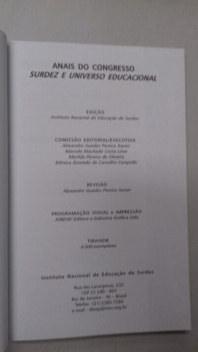 Congresso surdez e universo educacional - Imagem 4