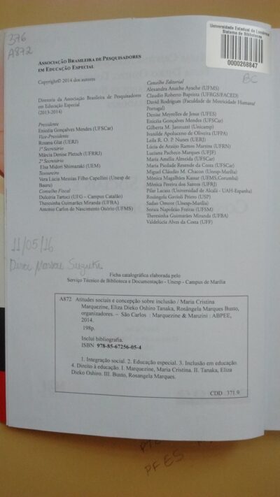 Atitudes sociais e concepção sobre inclusão - Imagem 2