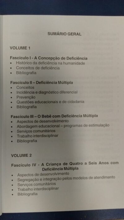 Programa de capacitação de recursos humanos do ensino fundamental: deficiência múltipla vol. I - Imagem 7