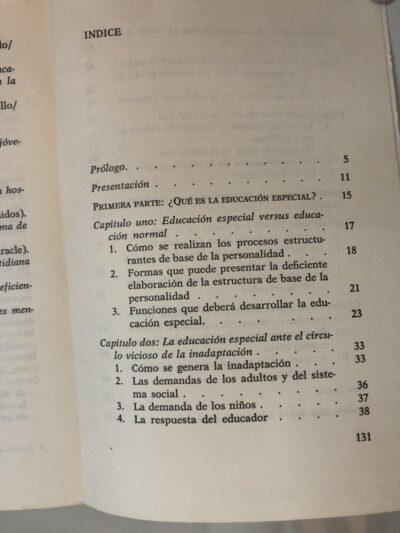 La praxis de la educación especial: (conceptos, instrumentos e instituciones, apuntes críticos) - Imagem 3