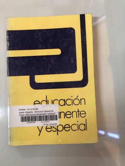 Educación permanente y especial