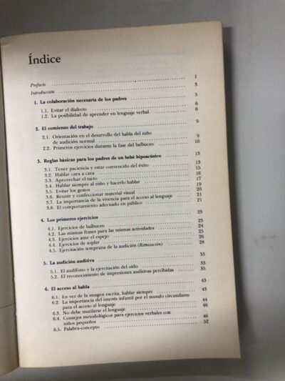 Habla conmigo: método para que padres y educadores enseñen a hablar a niños con trastornos auditivos (de 0 a 7 años) - Imagem 3