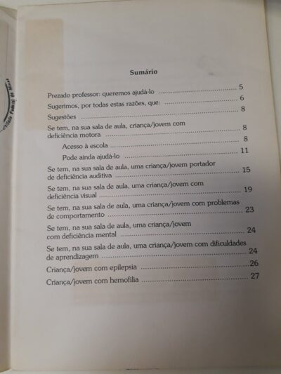 Como voce deve comportar-se diante de um educando portador de deficiencia: escola para todos - Imagem 3