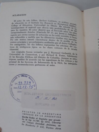 Educacion del nino subnormal - Imagem 3