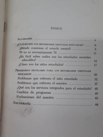 Educacion del nino subnormal - Imagem 4