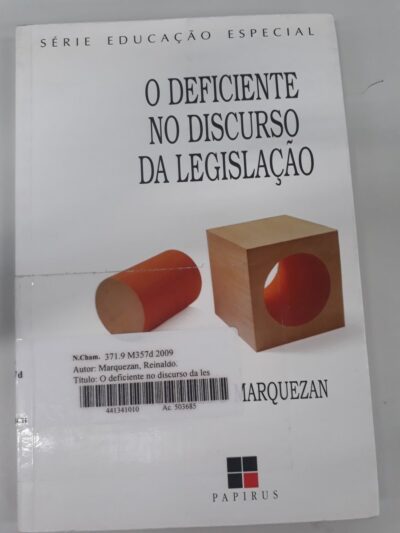 O deficiente no discurso da lesgislação
