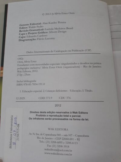Estudantes com necessidades especiais:  singularidades e desafios na prática pedagógica inclusiva - Imagem 2