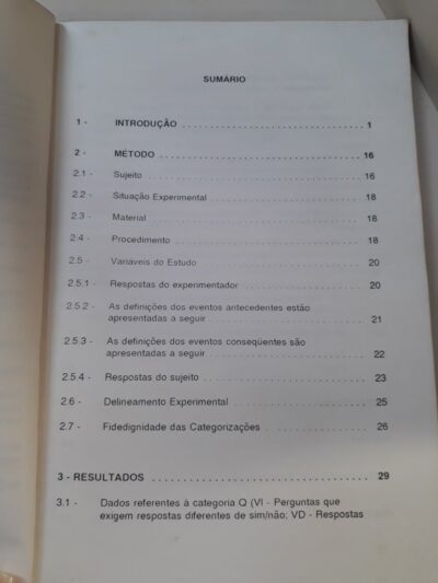 Utilização de variações da tecnica do ensino incidental para promover o desenvolvimento da comunicação oral de uma criança diagnosticada autista - Imagem 4