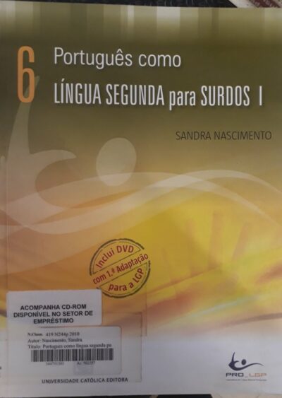 Portugues como língua segunda para surdos I