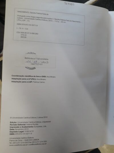 Portugues como língua segunda para surdos I - Imagem 2