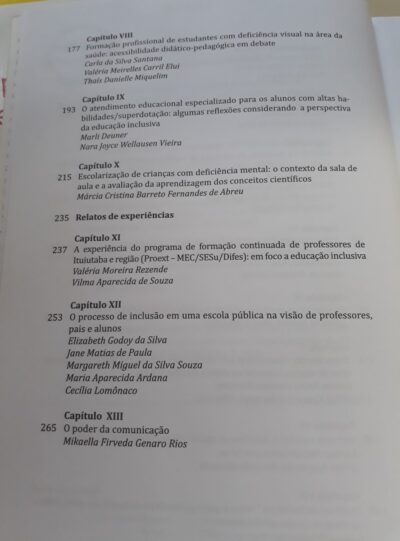 Inclusão educacional, do discurso à realidade:  construções e potencialidades nos diferentes contextos educacionais - Imagem 4