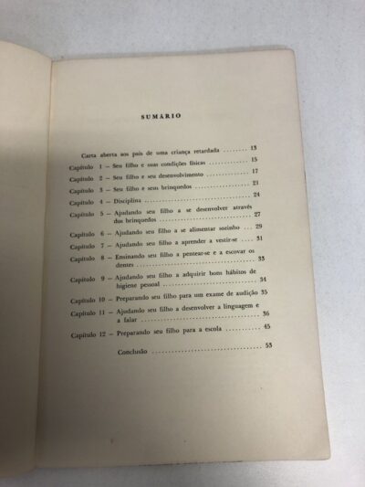 Os três 'R' para o retardado:  repetição, relaxação e rotina: um programa para o ensino da criança retardada no lar - Imagem 3