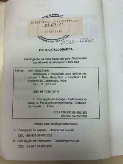 Orientação e mobilidade para deficientes visuais - Imagem 2