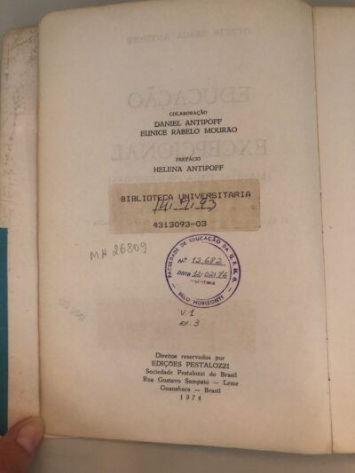 Educação do excepcional: manual para professores - Imagem 2