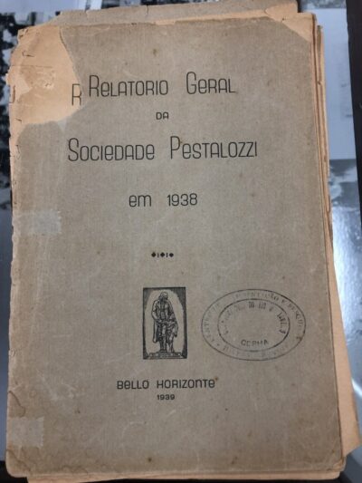 Relatório geral da Sociedade Pestalozzi em 1938