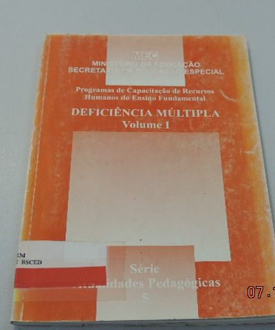 Deficiência múltipla - vol.1