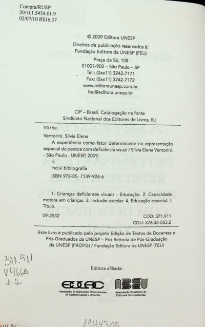 A experiência como fator determinante na representação espacial da pessoa com deficiência visual - Imagem 3