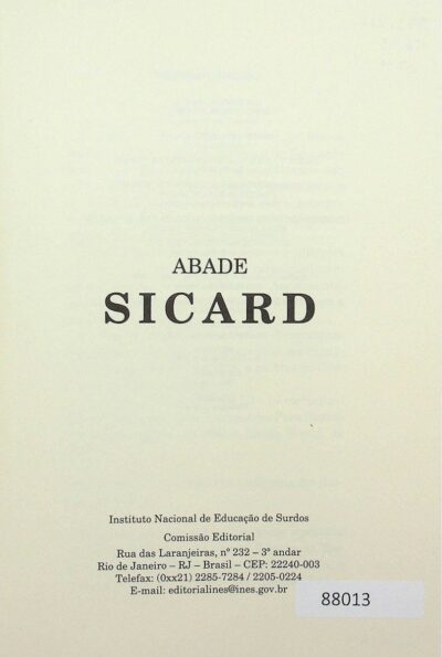 Abade Sicard - Imagem 2