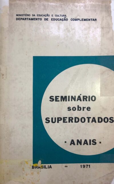 Anais do  Seminário sobre Superdotados