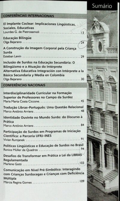 Anais do V Congresso Internacional e XI Congresso Nacional do INES: surdez família, linguagem, educação - Imagem 4