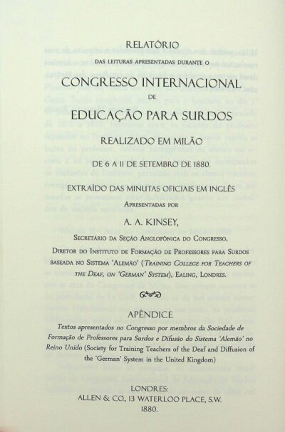 Atas Congresso de Milão 1880 - Imagem 4