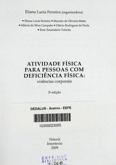 Atividade física para pessoas com deficiência física: vivências corporais - Imagem 2