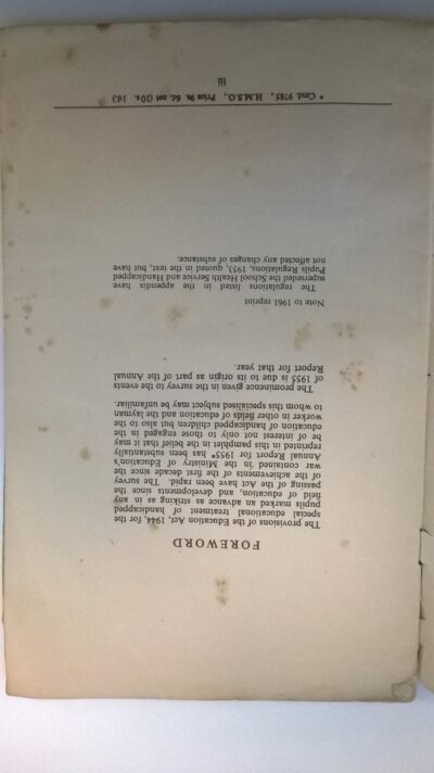 Education of the handicapped pupil: 1945-1955 - Imagem 2