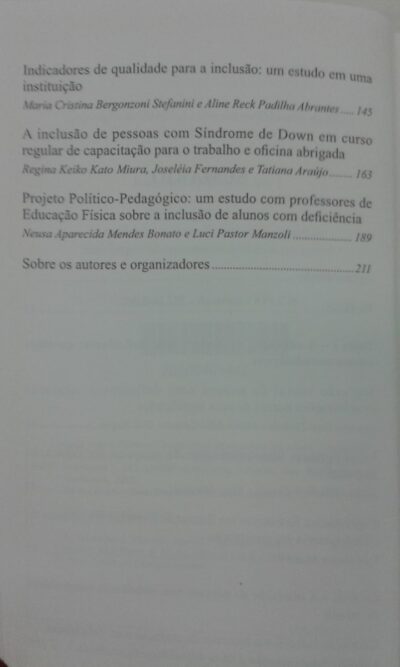A pessoa com deficiência: perspectivas educacionais em estudo - Imagem 6