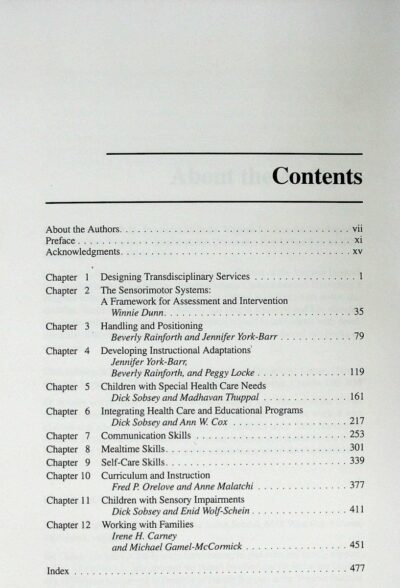 Educating children with multiple disabilities: a transdisciplinary approach - Imagem 4