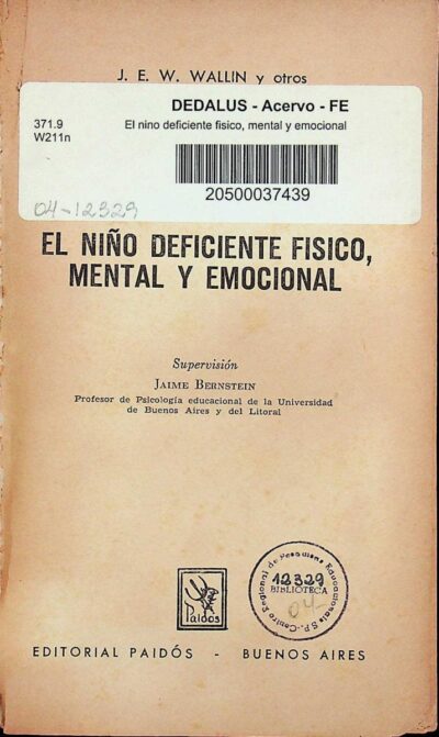El niño deficiente físico, mental y emocional - Imagem 2