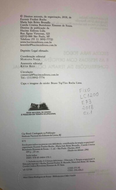 Escola para todos e as pessoas com deficiência: contribuições da terapia ocupacional - Imagem 3