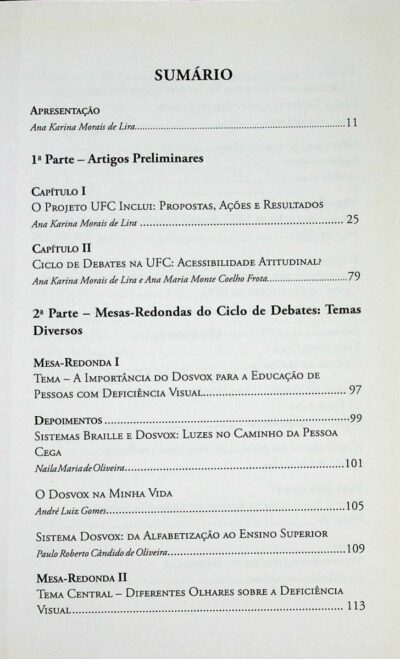 Inclusão de alunos com deficiência na Universidade Federal do Ceará: o projeto UFC inclui em debate - Imagem 4