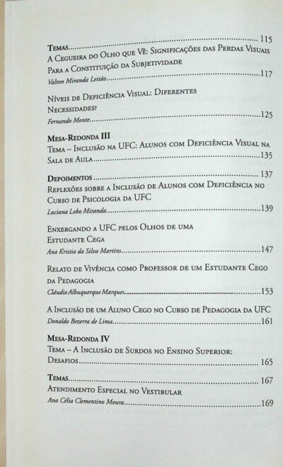 Inclusão de alunos com deficiência na Universidade Federal do Ceará: o projeto UFC inclui em debate - Imagem 5