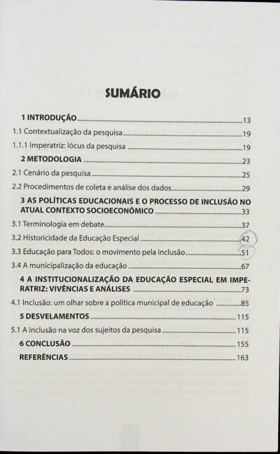 Inclusão de alunos com necessidades educacionais especiais: limites e possibilidades no ensino fundamental da rede pública municipal de Imperatriz - Imagem 4