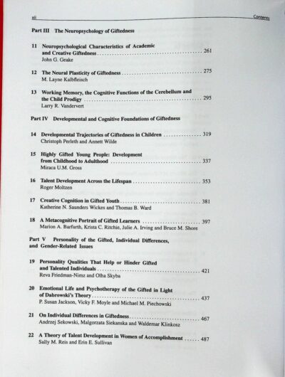 International handbook on giftedness: vol. 1 - Imagem 5