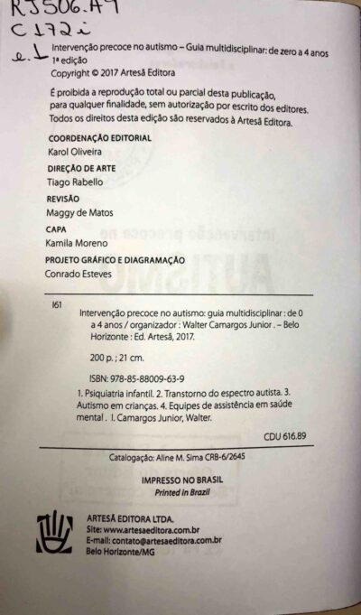 Intervenção precoce no autismo: guia multidisciplinar de zero a 4 anos - Imagem 3