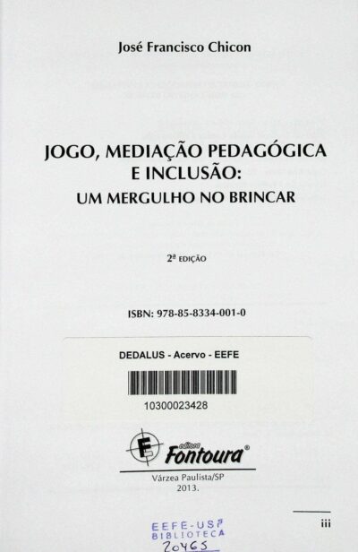 Jogo, mediação pedagógica e inclusão: um mergulho no brincar - Imagem 2