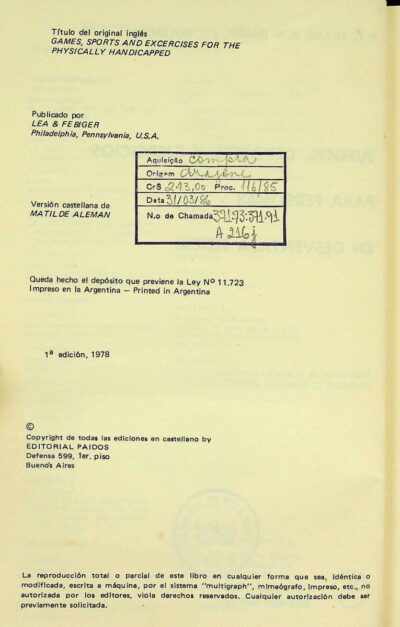 Juegos, deportes y ejercicios para personas en desventaja física - Imagem 3