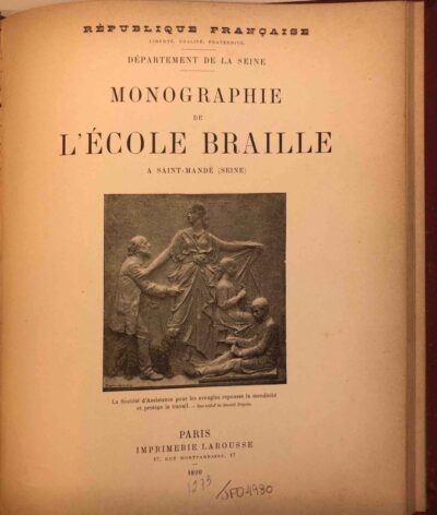 Monographie de l'École Braille à Saint-Mandé (Seine) - Imagem 2
