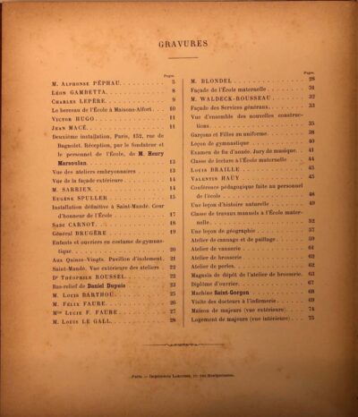 Monographie de l'École Braille à Saint-Mandé (Seine) - Imagem 4