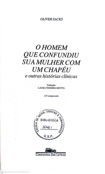 O homem que confundiu sua mulher com um chapéu e outras histórias clínicas - Imagem 2
