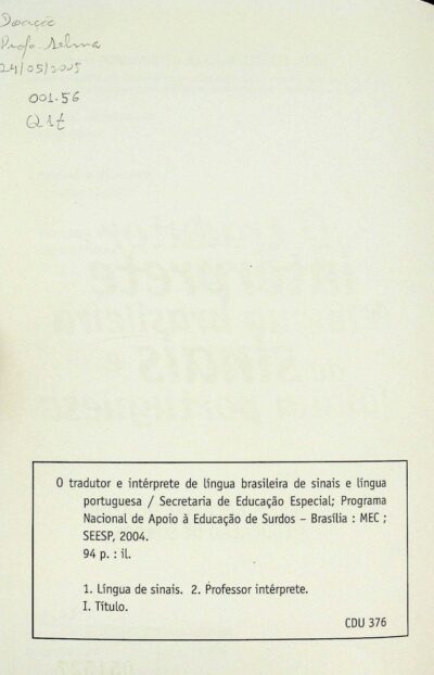 O tradutor e intérprete de língua brasileira de sinais e língua portuguesa - Imagem 3