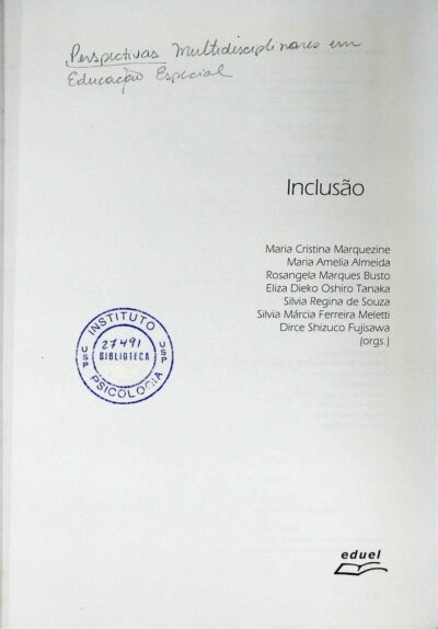 Perspectivas multidisciplinares em educação especial: inclusão - Imagem 2