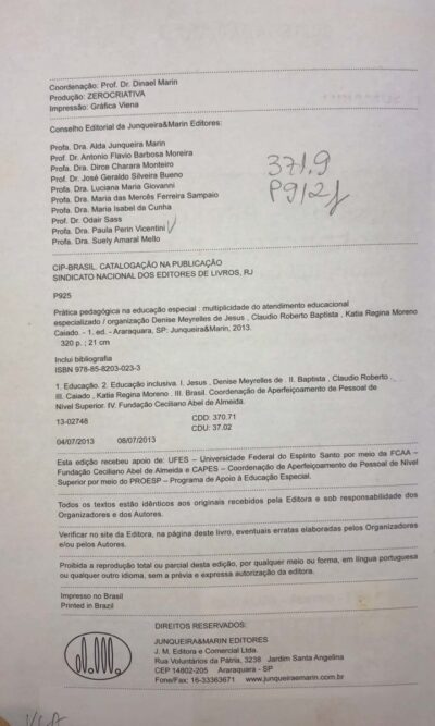 Prática pedagógica na educação especial: multiplicidade do atendimento educacional especializado - Imagem 3