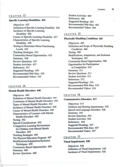 Principles and methods of adapted physical education and recreation - Imagem 9