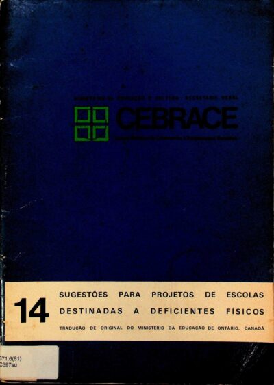 Sugestões para projetos de escolas destinadas a deficientes físicos