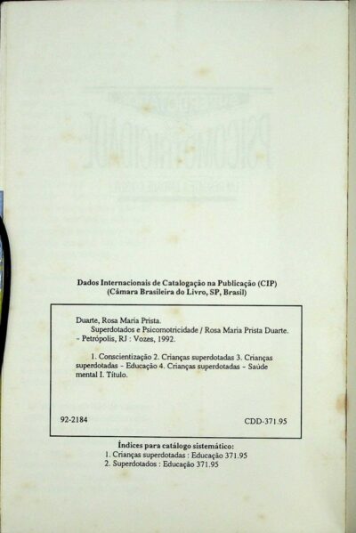 Superdotados & psicomotricidade: um resgate à unidade do ser - Imagem 3