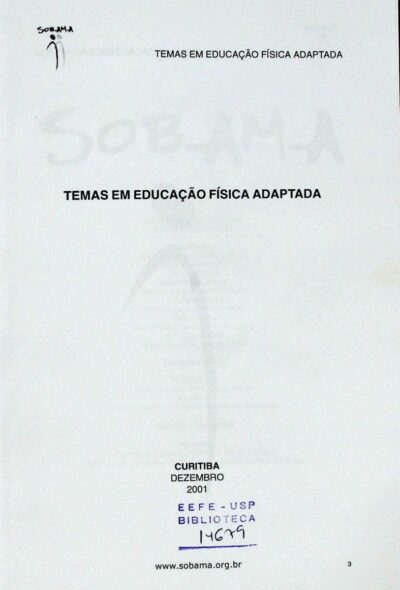 Temas em educação física adaptada - Imagem 2