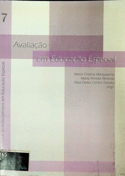 Perspectivas multidisciplinares em educação especial: avaliação