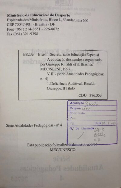 Educação especial: a educação dos surdos - Imagem 3
